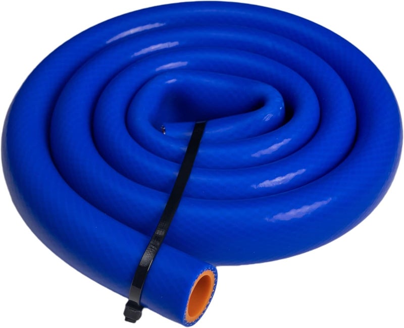 ZIMFLEX Silicone Heater Hose Blue Reinforced High Temperature (Inner Diameter 5/8 inch, 5 Ft) - Image 1